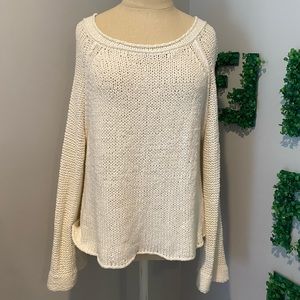 Medium Free People White Sweater